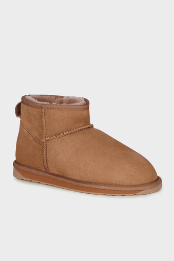 EMU Australia Stinger Micro Hakiki Deri Suya Dayanıklı Bayan Bot W109375 94 CAMEL - 4
