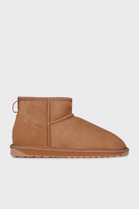 EMU Australia Stinger Micro Hakiki Deri Suya Dayanıklı Bayan Bot W109375 94 CAMEL - 1