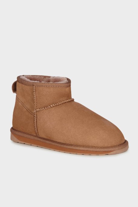 EMU Australia Stinger Micro Hakiki Deri Suya Dayanıklı Bayan Bot W109375 94 CAMEL - 4