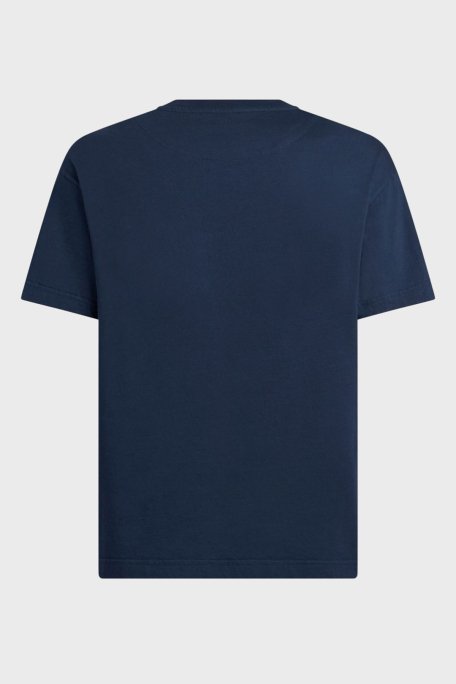 Etro % 100 Pamuk Regular Fit Bisiklet Yaka Logolu Erkek T Shirt MRMA0007 AR233 B0065 LACİVERT - 6