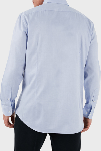 Etro % 100 Pamuk Regular Fit Düğmeli Yaka Erkek Gömlek MRIB0004 AV605 B0028 MAVİ - 2