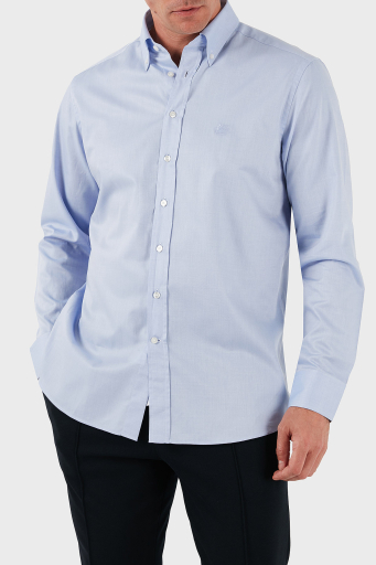 Etro % 100 Pamuk Regular Fit Düğmeli Yaka Erkek Gömlek MRIB0004 AV605 B0028 MAVİ - 4