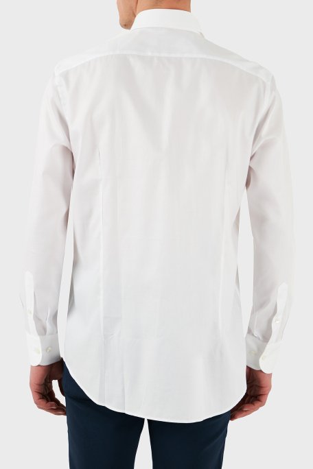 Etro % 100 Pamuk Regular Fit Düğmeli Yaka Erkek Gömlek MRIB0004 AV605 W0800 BEYAZ - 3