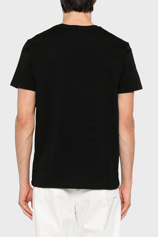 Etro - Etro % 100 Pamuk Regular Fit Logo Baskılı Erkek T Shirt MRMA0002 AK604 N0000 SİYAH (1)
