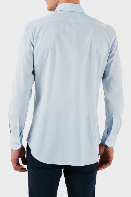 Etro Pamuklu Regular Fit Düğmeli Yaka Erkek Gömlek MRIB0006 AV607 B3033 MAVİ - 3