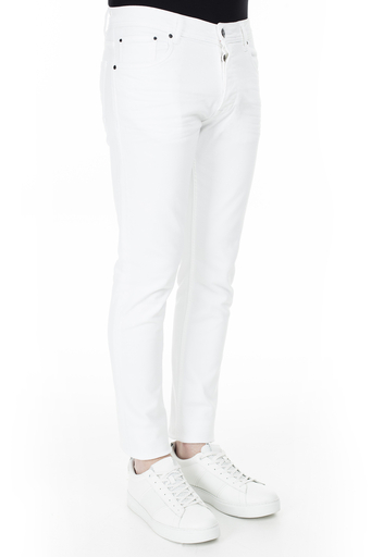 Exxe Jeans Erkek Kot Pantolon 7401F976BARTEZ BEYAZ - 4