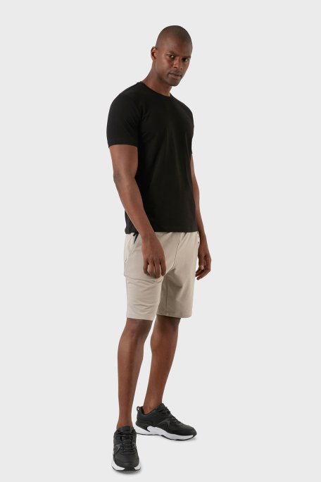 Exxe Pamuklu Regular Fit Bisiklet Yaka Basic Erkek T Shirt EXXEMODJ000B SİYAH - 4