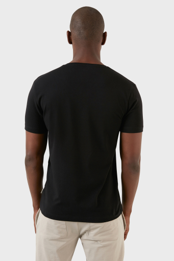 Exxe Pamuklu Regular Fit V Yaka Basic Erkek T Shirt EXXEMODJ000V SİYAH - 10