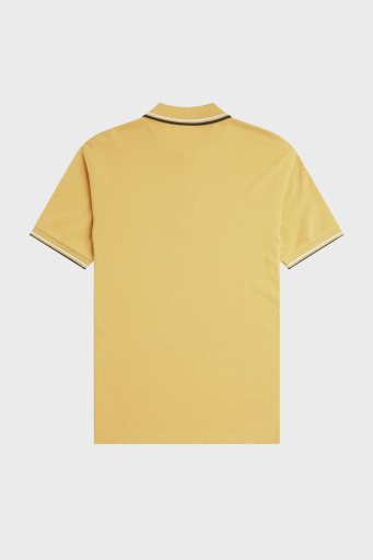 Fred Perry % 100 Pamuk Regular Fit Şerit Detaylı Düğmeli Erkek Polo Yaka T Shirt M3600 Y33 SARI - 6