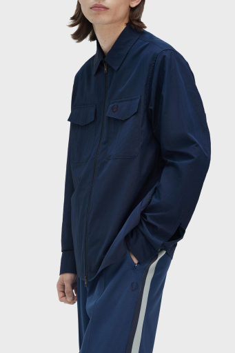 Fred Perry Logolu Regular Fit Gömlek Yaka Erkek Ceket M5684 311 LACİVERT - 4