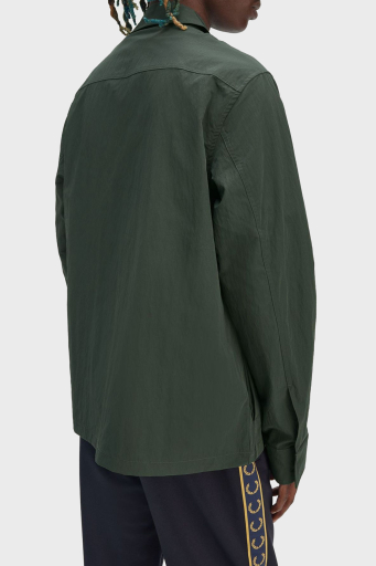 Fred Perry Logolu Regular Fit Gömlek Yaka Erkek Ceket M5684 X89 HAKİ - 2