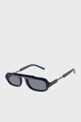 Giorgio Armani Güneş Erkek Gözlük 0AR8203 604719 51 Şeffaf Mavi-Mavi - 5