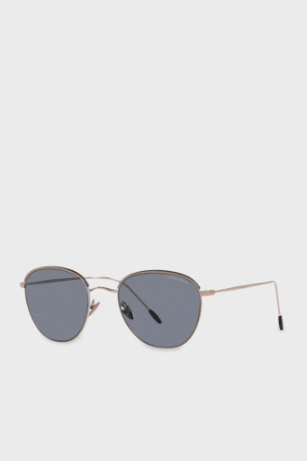Giorgio Armani Kare Güneş Erkek Gözlük 0AR6048 302819 51 Soluk Altın-Mavi - 1