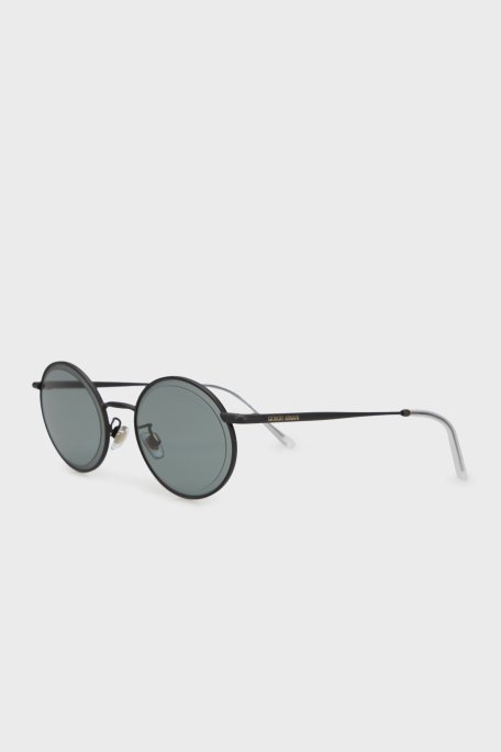 Giorgio Armani Oval Güneş Bayan Gözlük 0AR6170 33941 51 Mat Siyah-Gri - 1