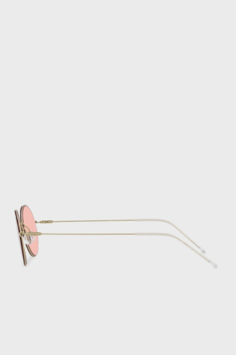 Giorgio Armani Oval Güneş Erkek Gözlük 0AR6115T 30025 48 Soluk Altın-Açık Pembe - 3