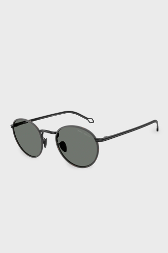 Giorgio Armani Oval Güneş Erkek Gözlük 0AR6163J 300111 49 Mat Siyah-Gri - 5