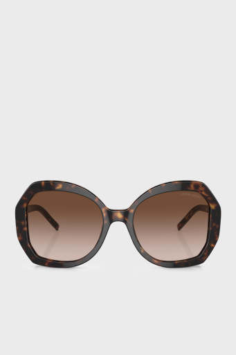 Giorgio Armani UV Korumalı Pilot Tip Güneş Bayan Gözlük 0AR8180 502613 54 Hava-Gradient Kahve - 5