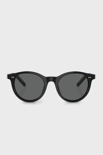 Giorgio Armani Yuvarlak Güneş Bayan Gözlük 0AR8199U 587587 50 SİYAH-KOYU GRİ - 6