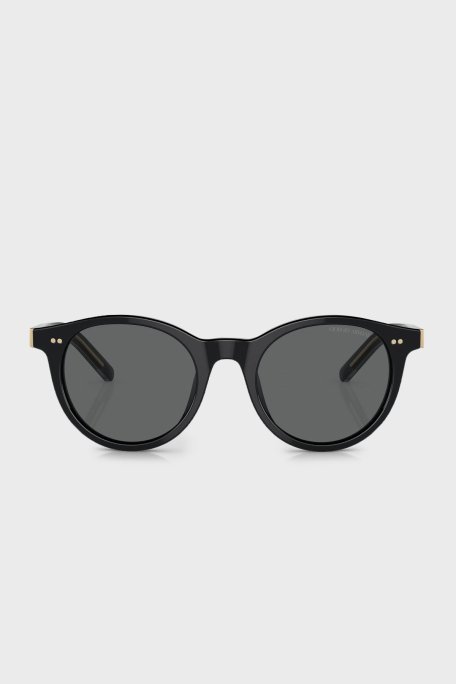 Giorgio Armani Yuvarlak Güneş Bayan Gözlük 0AR8199U 587587 50 SİYAH-KOYU GRİ - 2
