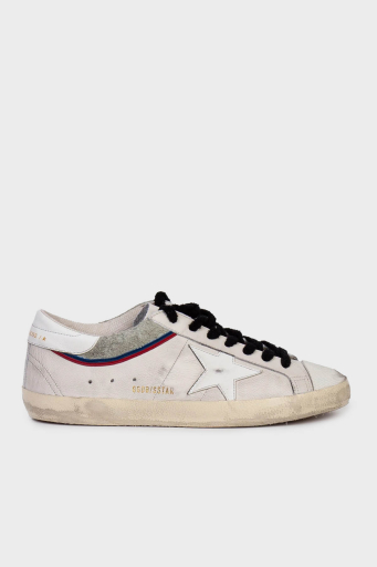 Golden Goose Deri Eskitme Detaylı Sneaker Erkek Ayakkabı GMF00841.F006866.10973 BEJ - 1