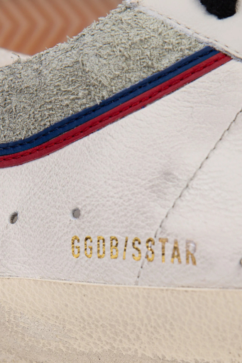 Golden Goose Deri Eskitme Detaylı Sneaker Erkek Ayakkabı GMF00841.F006866.10973 BEJ - 4