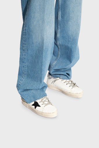 Golden Goose Hakiki Deri Sneaker Bayan Ayakkabı GWF00118.F005336.10238 BEYAZ - 2