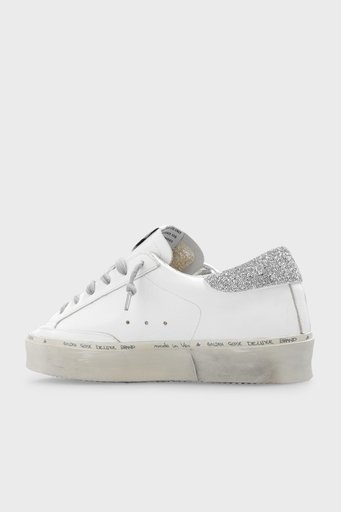 Golden Goose Hakiki Deri Sneaker Bayan Ayakkabı GWF00118.F005336.10238 BEYAZ - 4