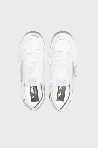 Golden Goose Logolu Hakiki Deri Bayan Ayakkabı GWF00128.F002187.80185 BEYAZ - 4