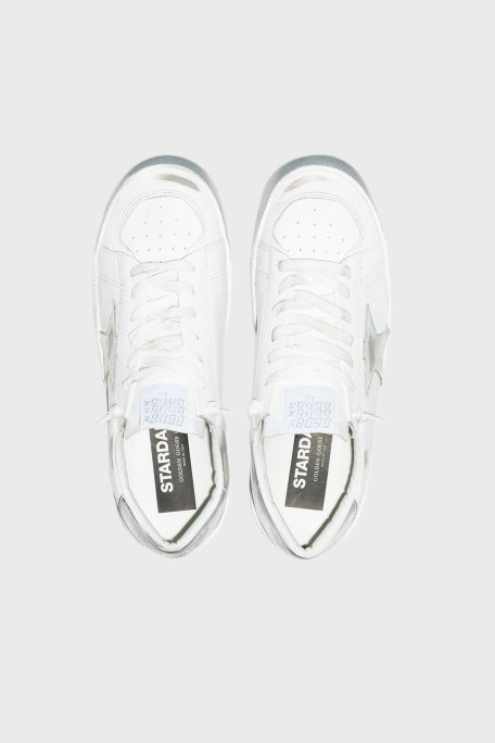 Golden Goose Logolu Hakiki Deri Bayan Ayakkabı GWF00128.F002187.80185 BEYAZ - 4