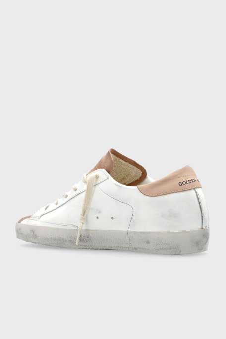 Golden Goose Logolu Hakiki Deri Sneaker Bayan Ayakkabı GWF00101.F006876.12170 BEYAZ - 5