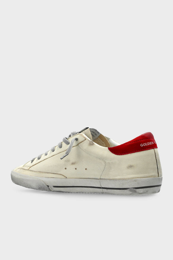 Golden Goose Logolu Hakiki Deri Sneaker Erkek Ayakkabı GMF00101.F006839.10317 BEYAZ - 4