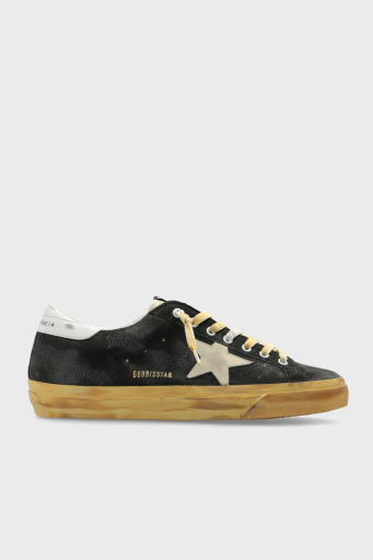Golden Goose Logolu Hakiki Deri Sneaker Erkek Ayakkabı GMF00672.F006144.35894 HAKİ - 6