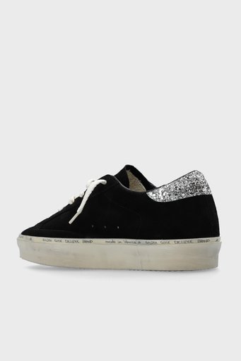Golden Goose Simli Hakiki Deri Kalın Tabanlı Sneaker Bayan Ayakkabı GWF00118.F006389.90179 SİYAH - 9