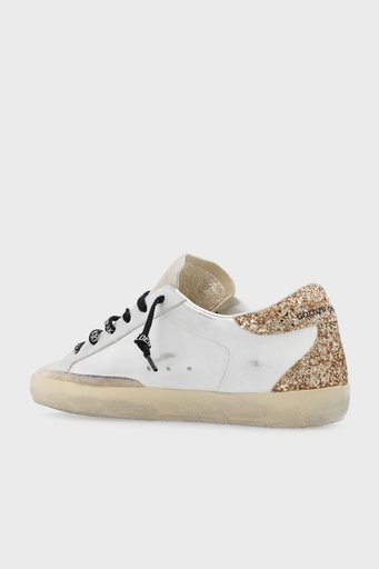 Golden Goose Vintage Hakiki Deri Sneaker Bayan Ayakkabı GWF00102.F005358.82532 BEYAZ - 3