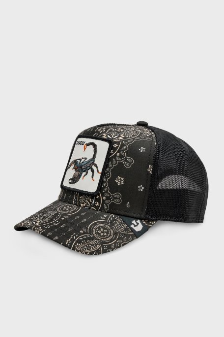 Goorin Bros 101-1143 Diamonds and Pearls Desenli Unisex Şapka 1011143 SİYAH - 2