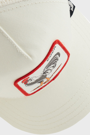 Goorin Bros 101-3548 Rooster File Detaylı Animal Baskılı Unisex Şapka 1013548 BEYAZ - 4