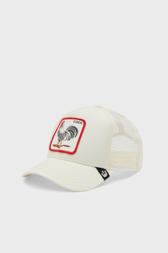 Goorin Bros 101-3548 Rooster File Detaylı Animal Baskılı Unisex Şapka 1013548 BEYAZ - 7