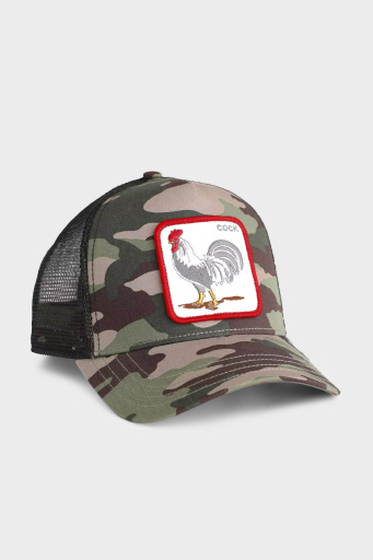 Goorin Bros 101-3548 Rooster File Detaylı Animal Baskılı Unisex Şapka 1013548 KAMUFLAJ - 5
