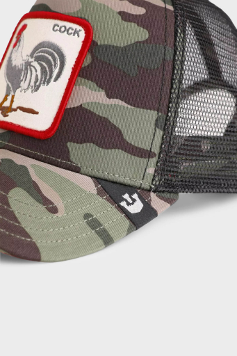Goorin Bros 101-3548 Rooster File Detaylı Animal Baskılı Unisex Şapka 1013548 KAMUFLAJ - 6