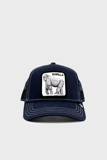 Goorin Bros 101-0333 King Of The Jungle File Detaylı Unisex Şapka 1010333 LACİVERT - 1