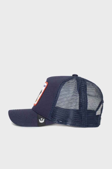 Goorin Bros Freedom Truckin Animal Figürlü File Detaylı Unisex Şapka 1011032 LACİVERT - 3