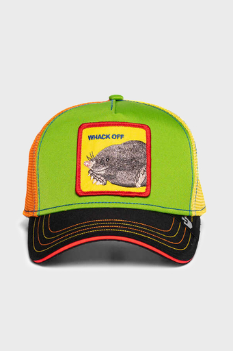 Goorin Bros Holey Moley File Detaylı Animal Desenli Unisex Şapka 1010281 YEŞİL - 1