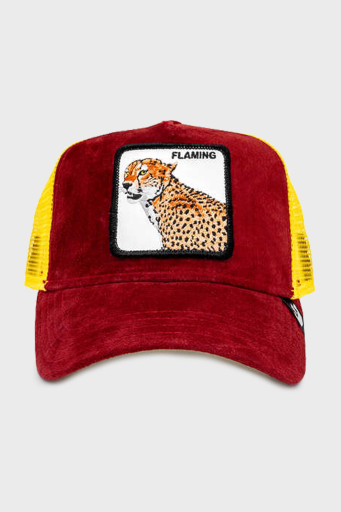 Goorin Bros Hot Cheetah Pamuklu Unisex Şapka 1010871 KIRMIZI - 1