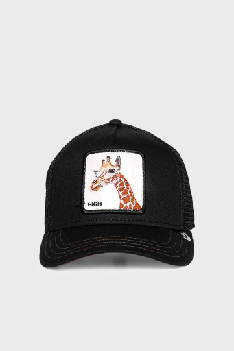 Goorin Bros Pamuklu File Logolu The Giraffe Unisex Şapka 1010659 SİYAH - 5