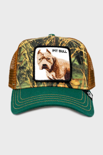 Goorin Bros Pitbull Animal Figürlü File Detaylı Unisex Şapka 1010621 GRİ - 1