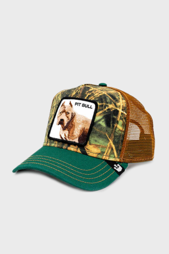 Goorin Bros Pitbull Animal Figürlü File Detaylı Unisex Şapka 1010621 GRİ - 6