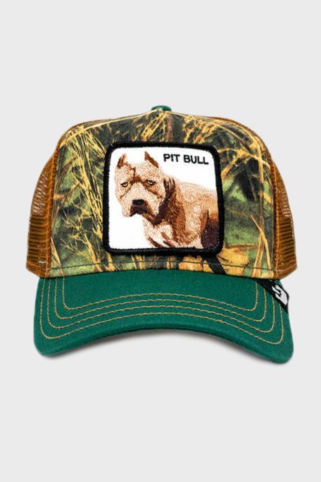 Goorin Bros Pitbull Animal Figürlü File Detaylı Unisex Şapka 1010621 GRİ - 1