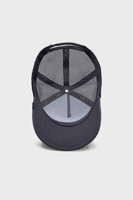 Goorin Bros Primal Pamuklu File Detaylı Animal Desenli Unisex Şapka 1010202 GRİ - 5