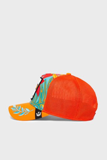 Goorin Bros Public Anemone File Detaylı Animal Desenli Unisex Şapka 1010585 TURUNCU - 3