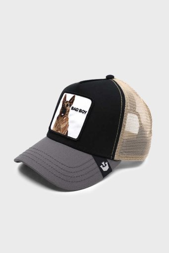 Goorin Bros 101-0382 The Bad Boy File Detaylı Animal Desenli Unisex Şapka 1010382 SİYAH-GRİ - 2